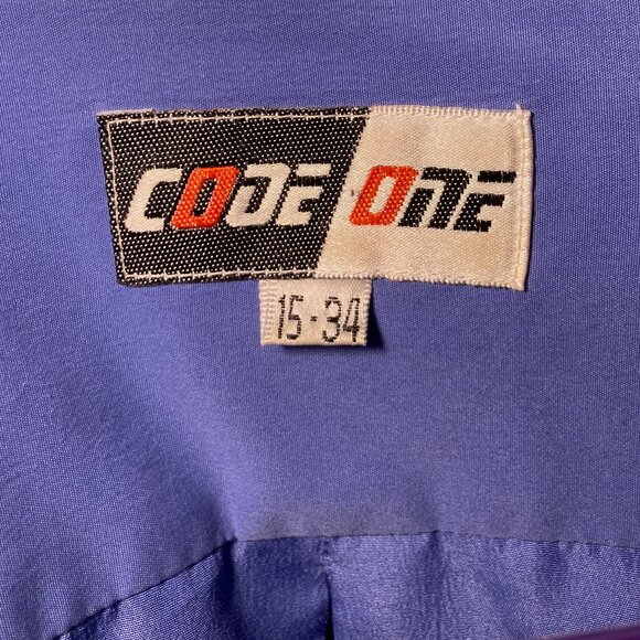 Beautiful Mens Blue Large Code One Dress Shirt – 15/34 - Picture 8 of 11